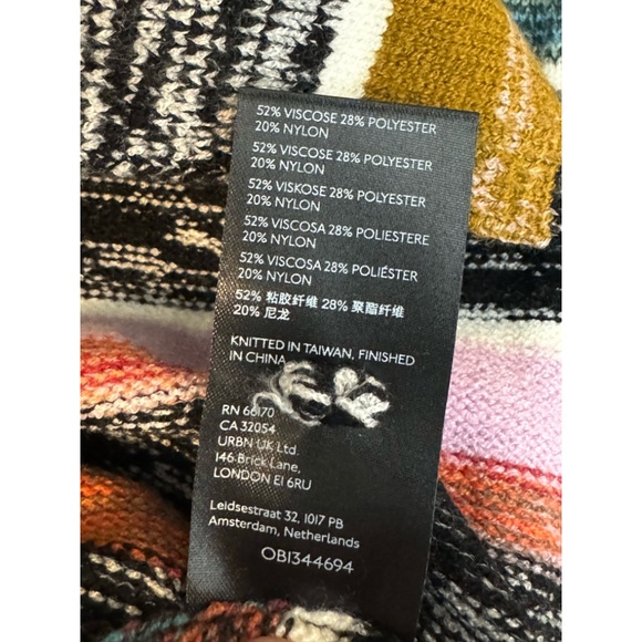 NWT Anthropologie Space Dyed Knit Mock Neck Tunic - Picture 7 of 7